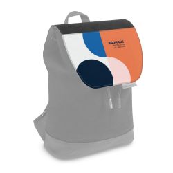 Flap for backpack small black