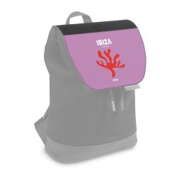 Flap for backpack small black