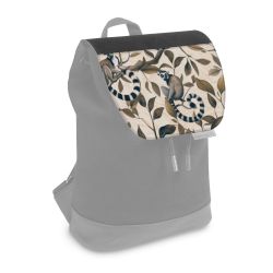 Flap for backpack small black