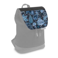 Flap for backpack small black