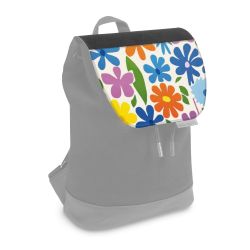 Flap for backpack small black