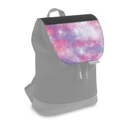 Flap for backpack small black