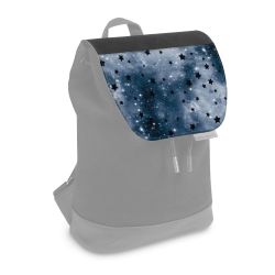 Flap for backpack small black