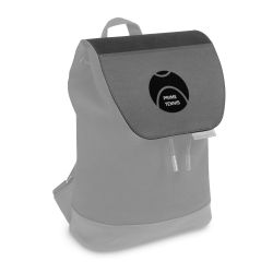 Flap for backpack small black