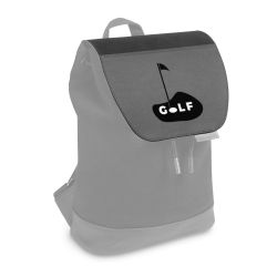 Flap for backpack small black