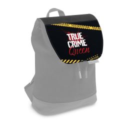 Flap for backpack small black