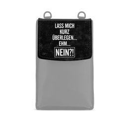 Wechselklappe für Minibag schwarz