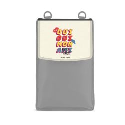 Wechselklappe für Minibag schwarz