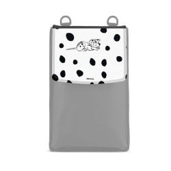 Wechselklappe für Minibag schwarz