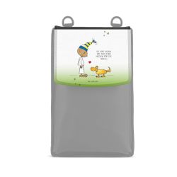 Wechselklappe für Minibag schwarz