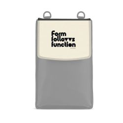 Wechselklappe für Minibag schwarz