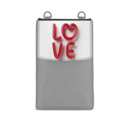 Wechselklappe für Minibag schwarz