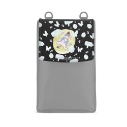 Wechselklappe für Minibag schwarz