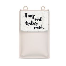 Wechselklappe für Minibag creme