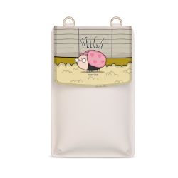 Wechselklappe für Minibag creme