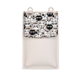 Wechselklappe für Minibag creme