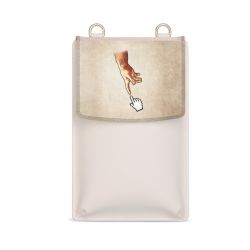 Wechselklappe für Minibag creme