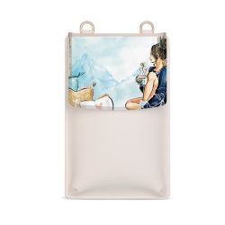 Wechselklappe für Minibag creme