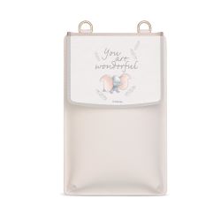 Wechselklappe für Minibag creme