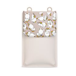 Wechselklappe für Minibag creme