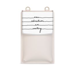 Wechselklappe für Minibag creme