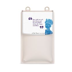 Wechselklappe für Minibag creme