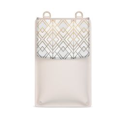 Wechselklappe für Minibag creme