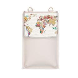 Wechselklappe für Minibag creme