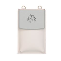 Wechselklappe für Minibag creme