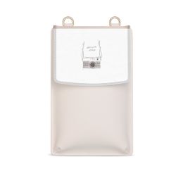 Wechselklappe für Minibag creme