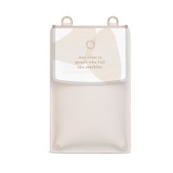 Wechselklappe für Minibag creme