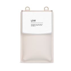 Wechselklappe für Minibag creme