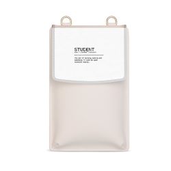 Wechselklappe für Minibag creme