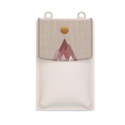 Wechselklappe für Minibag creme