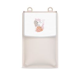 Wechselklappe für Minibag creme