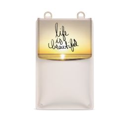 Wechselklappe für Minibag creme