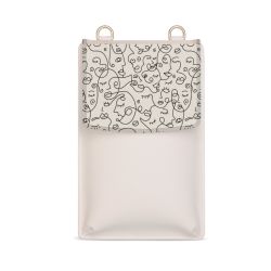 Wechselklappe für Minibag creme