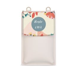 Wechselklappe für Minibag creme