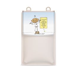 Wechselklappe für Minibag creme