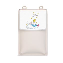 Wechselklappe für Minibag creme