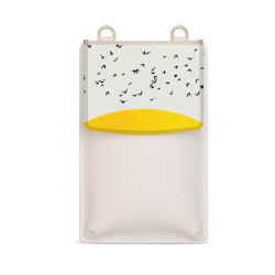 Wechselklappe für Minibag creme