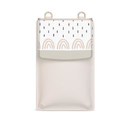Wechselklappe für Minibag creme