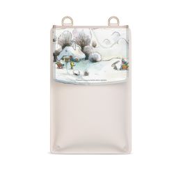 Wechselklappe für Minibag creme