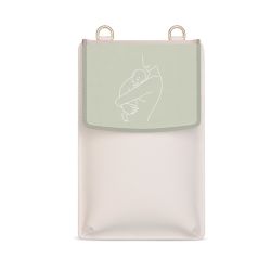 Wechselklappe für Minibag creme