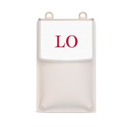 Wechselklappe für Minibag creme