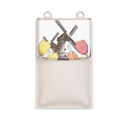 Wechselklappe für Minibag creme