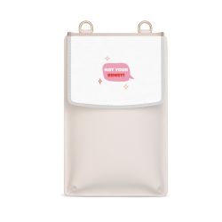 Wechselklappe für Minibag creme