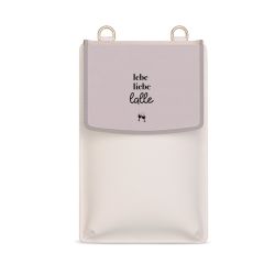 Wechselklappe für Minibag creme