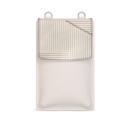 Wechselklappe für Minibag creme