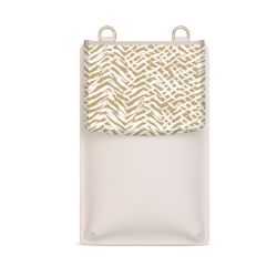 Wechselklappe für Minibag creme